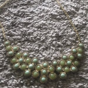 Teal necklace